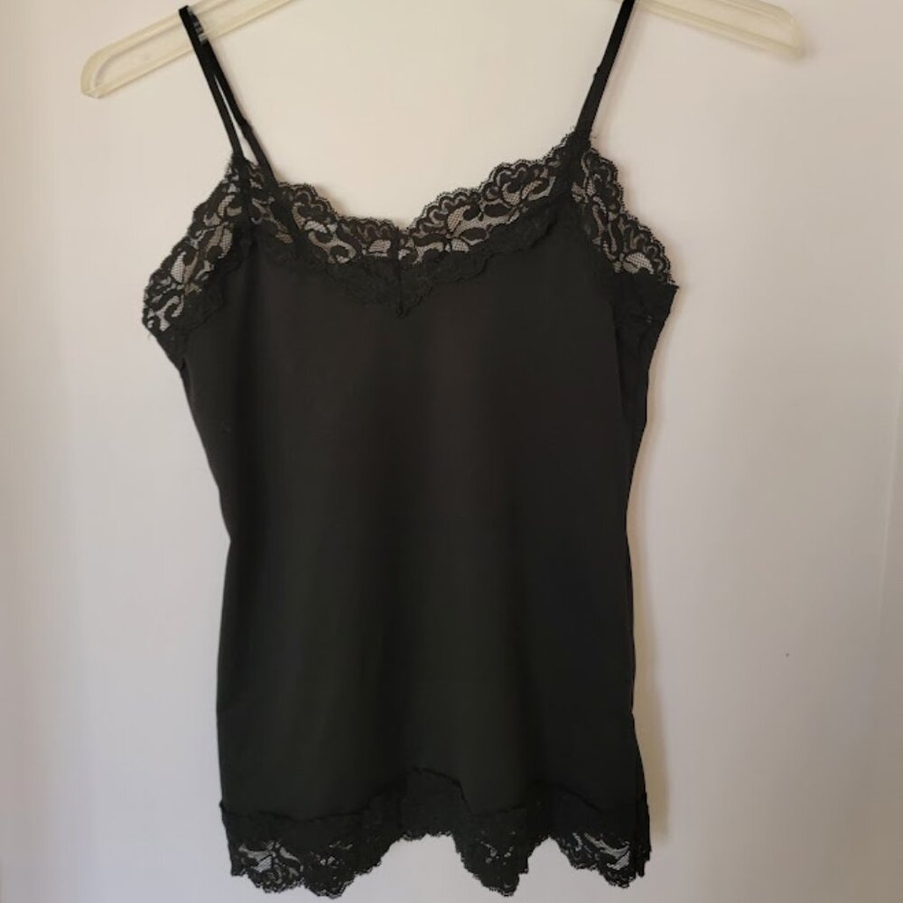 WHBM Black Camisole XXS